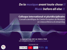 colloque du Centre Européen de Musique
