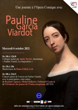 Concert Pauline Viardot 6 octobre 2021 Opéra Comique