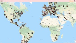 carte mondiale interactive des compositrices oubliées