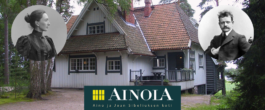 Ainola Maison de Aino et Jean Sibelius Finlande 