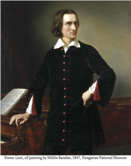 Franz Liszt portrait musée Budapest