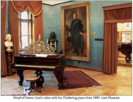 salon de musique de Franz Liszt à Budapest