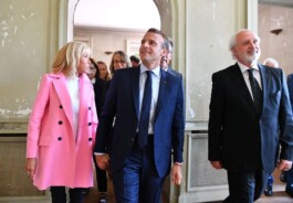 Emmanuel Macron Jorge Chaminé Bougival